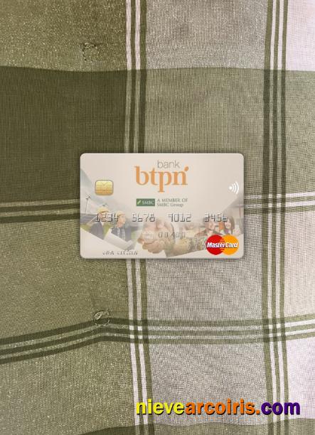 Indonesia Bank BTPN mastercard photolook